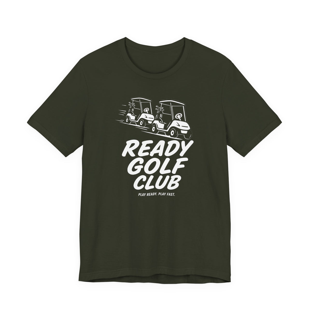 "Ready Golf" Club Tee