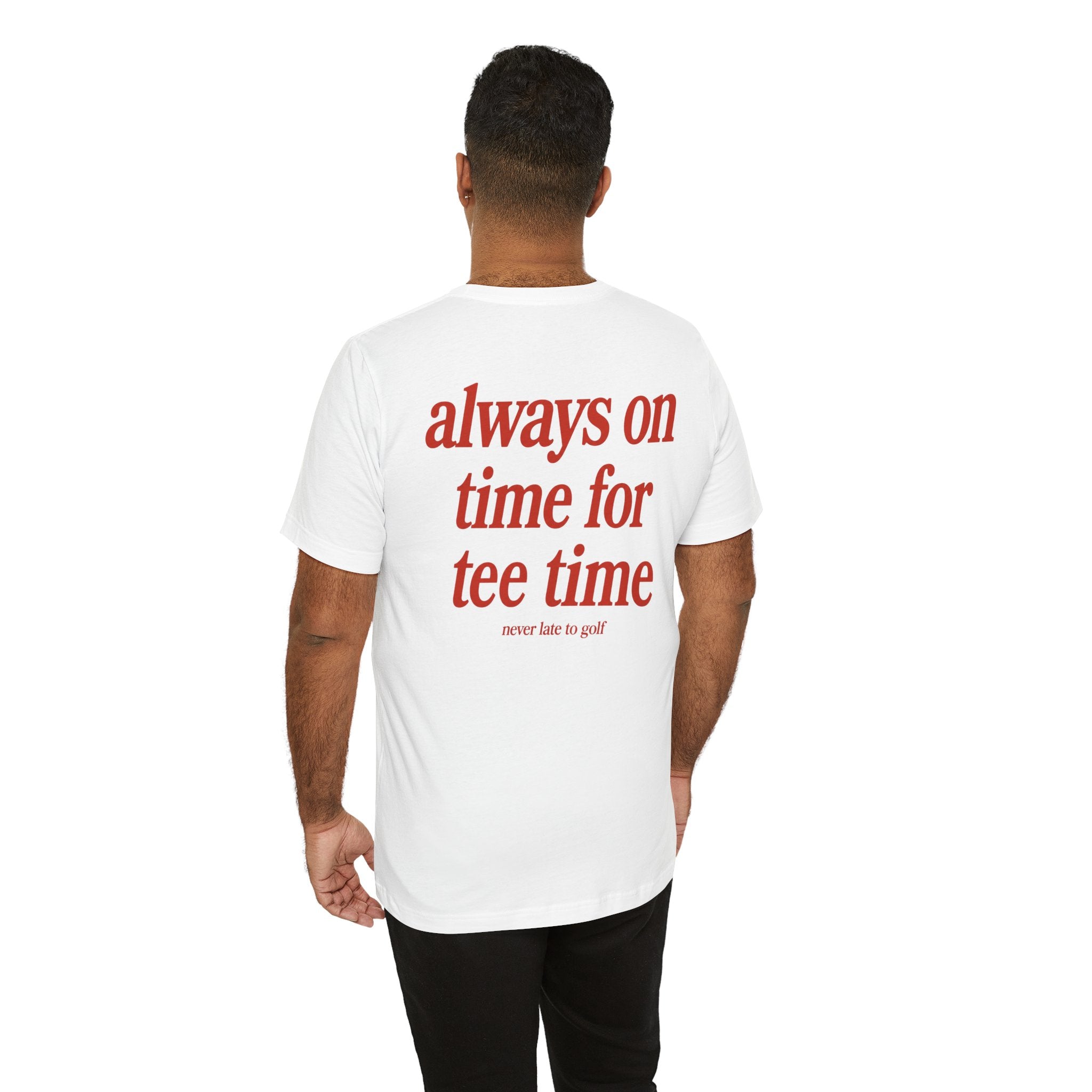The "Punctual Golfer" Tee