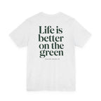 "Better On Greens" Golf Tee