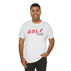 "GOLF" Club Tee