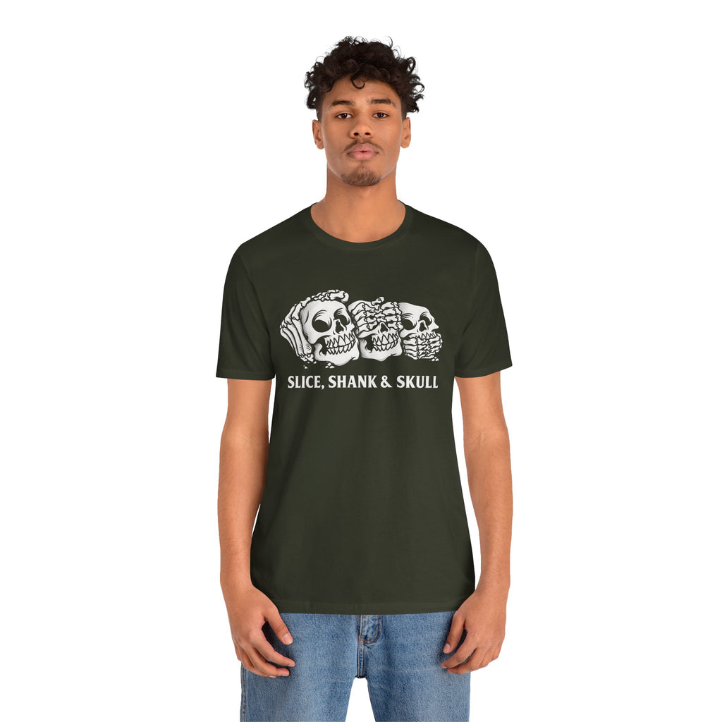 "Three Golf Evils" Club Tee