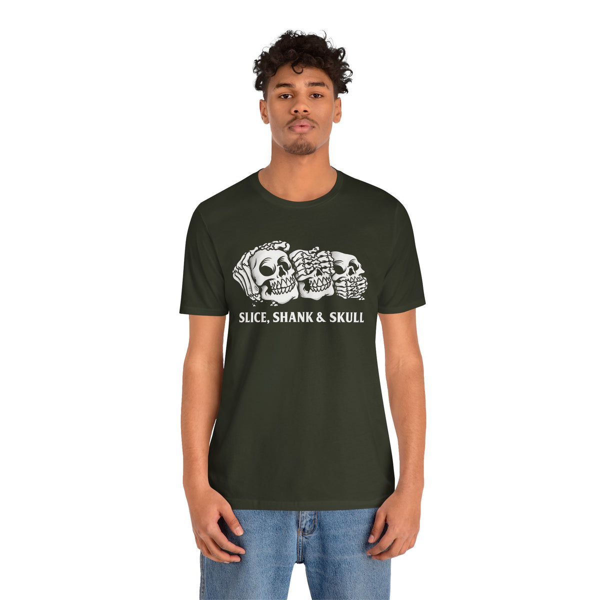 "Three Golf Evils" Club Tee