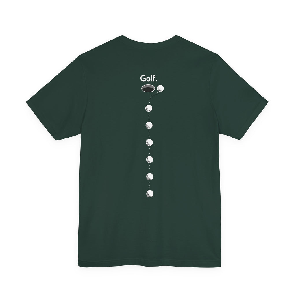 "What The Putt" Golf Tee