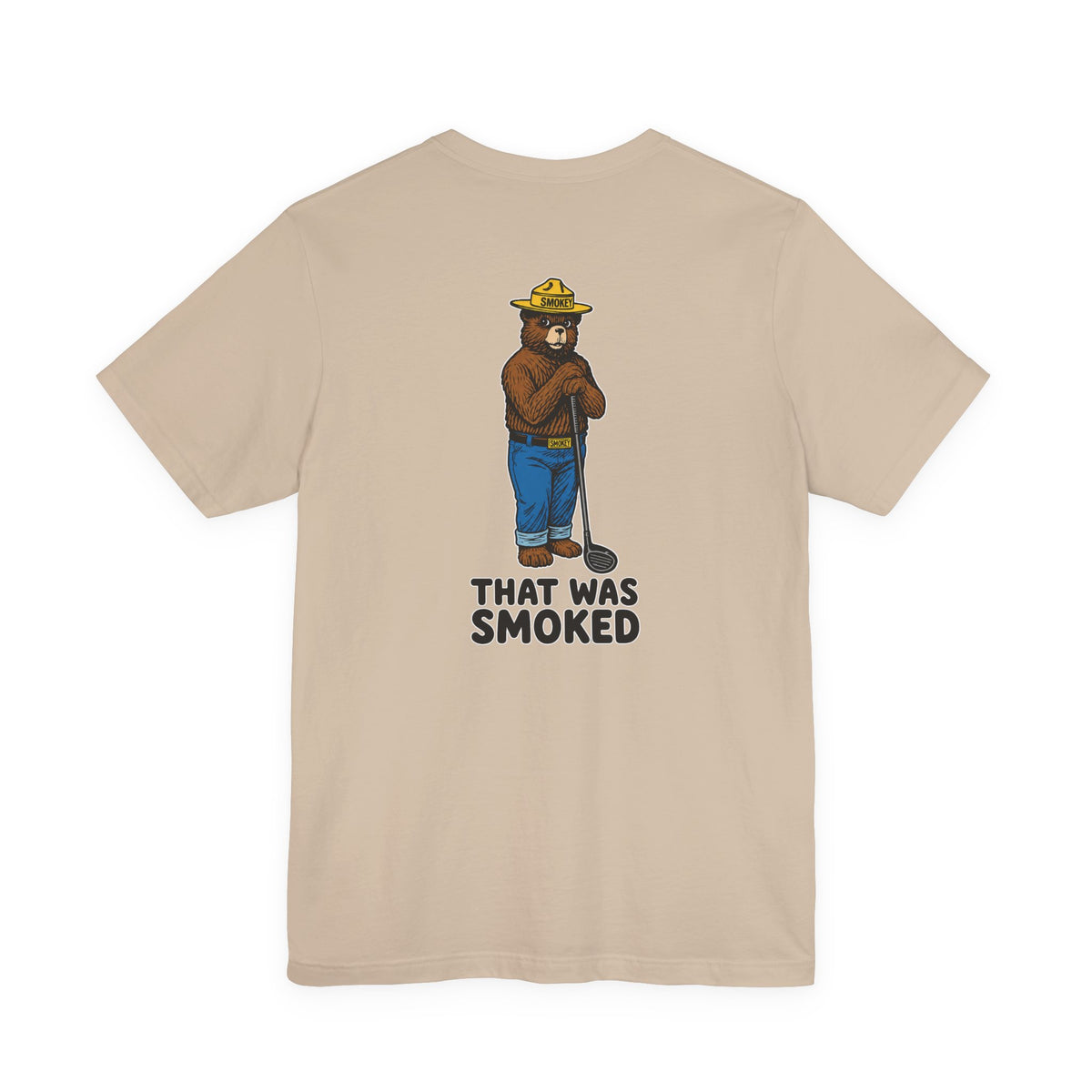"Smoked One" Golf Tee