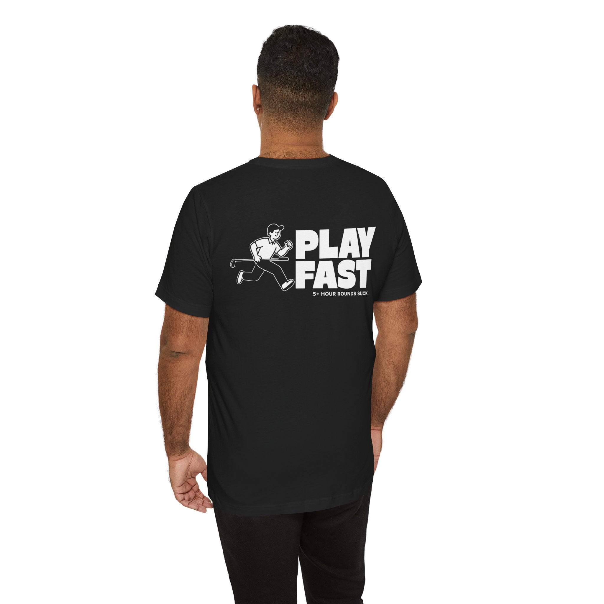 "Play Fast" Golf Tee