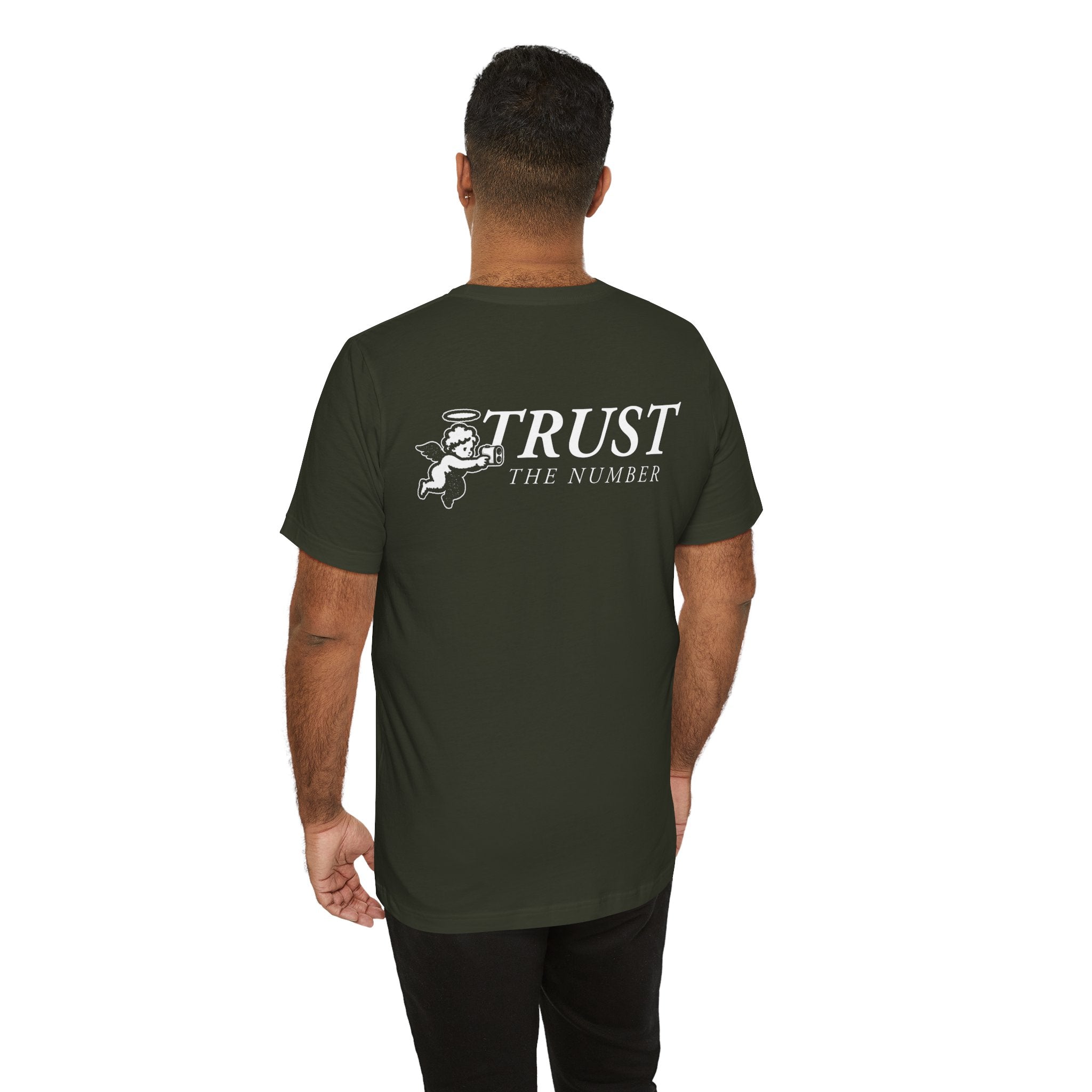 "Trust The Number" Golf Tee