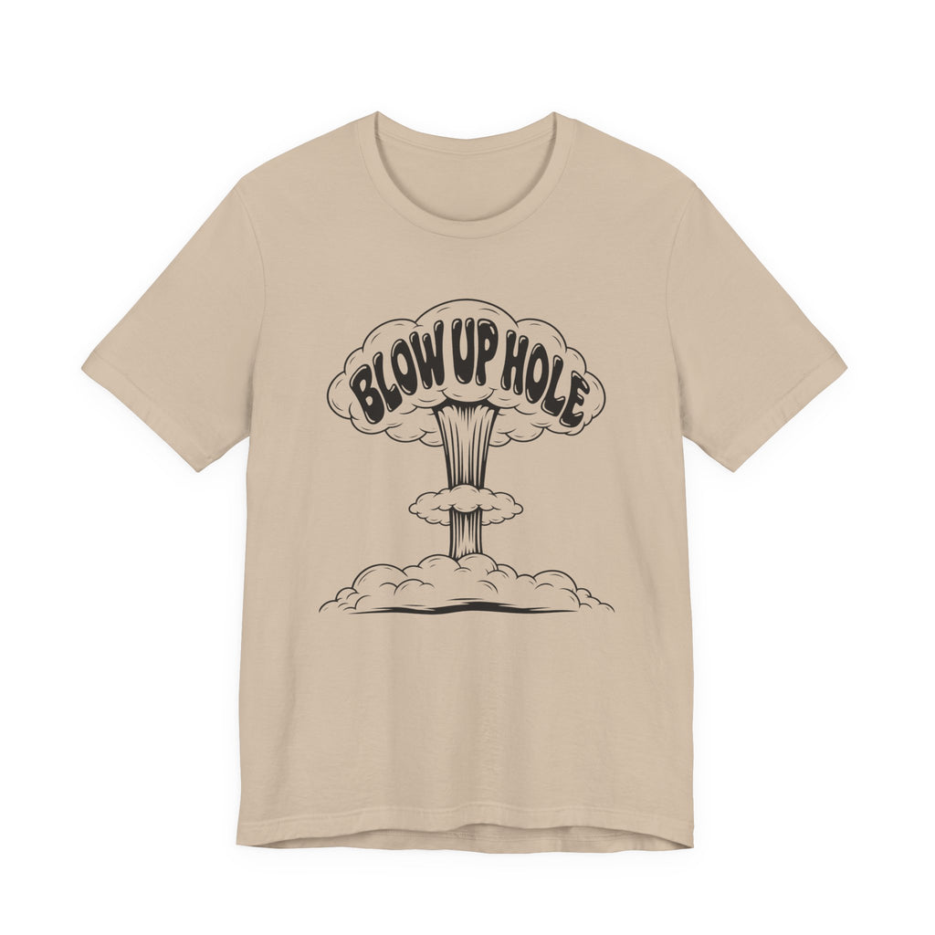 "Blow Up Hole" Golf Tee
