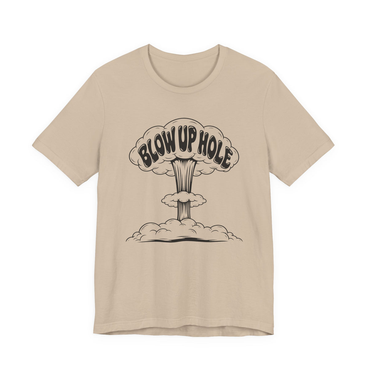 "Blow Up Hole" Golf Tee