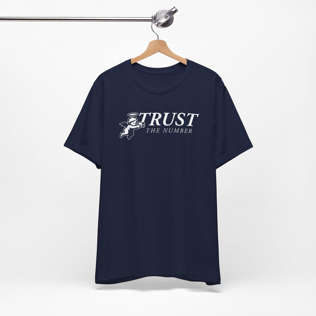 "Trust The Number" Golf Tee