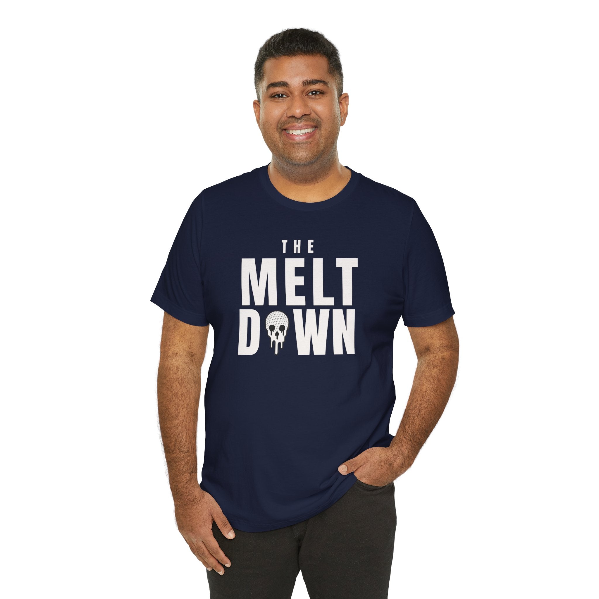 "Meltdown" Golf Tee