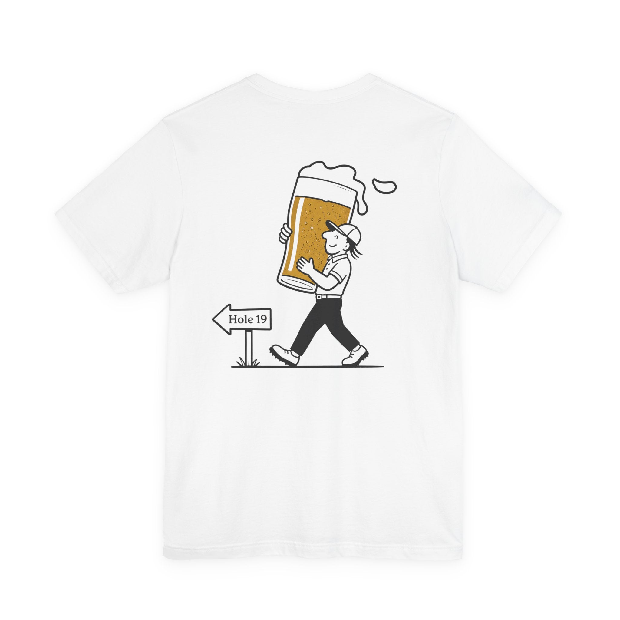 "19th Hole Champ" Golf Tee