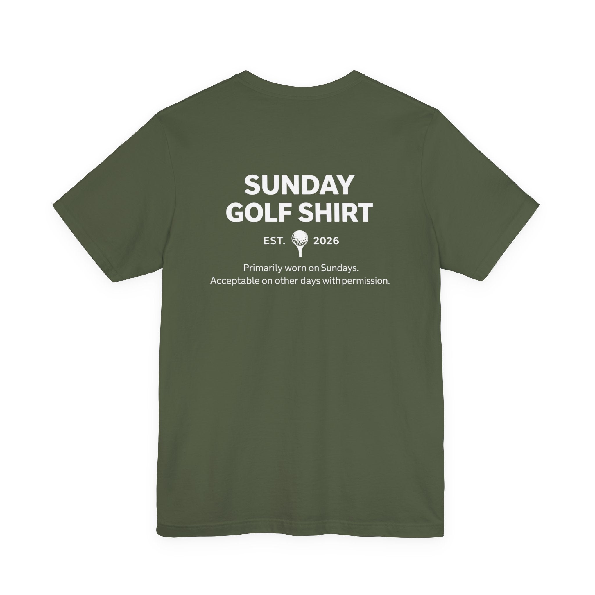 The "Sunday Ritual Golfer" Tee