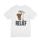 "Free Relief" Golf Tee
