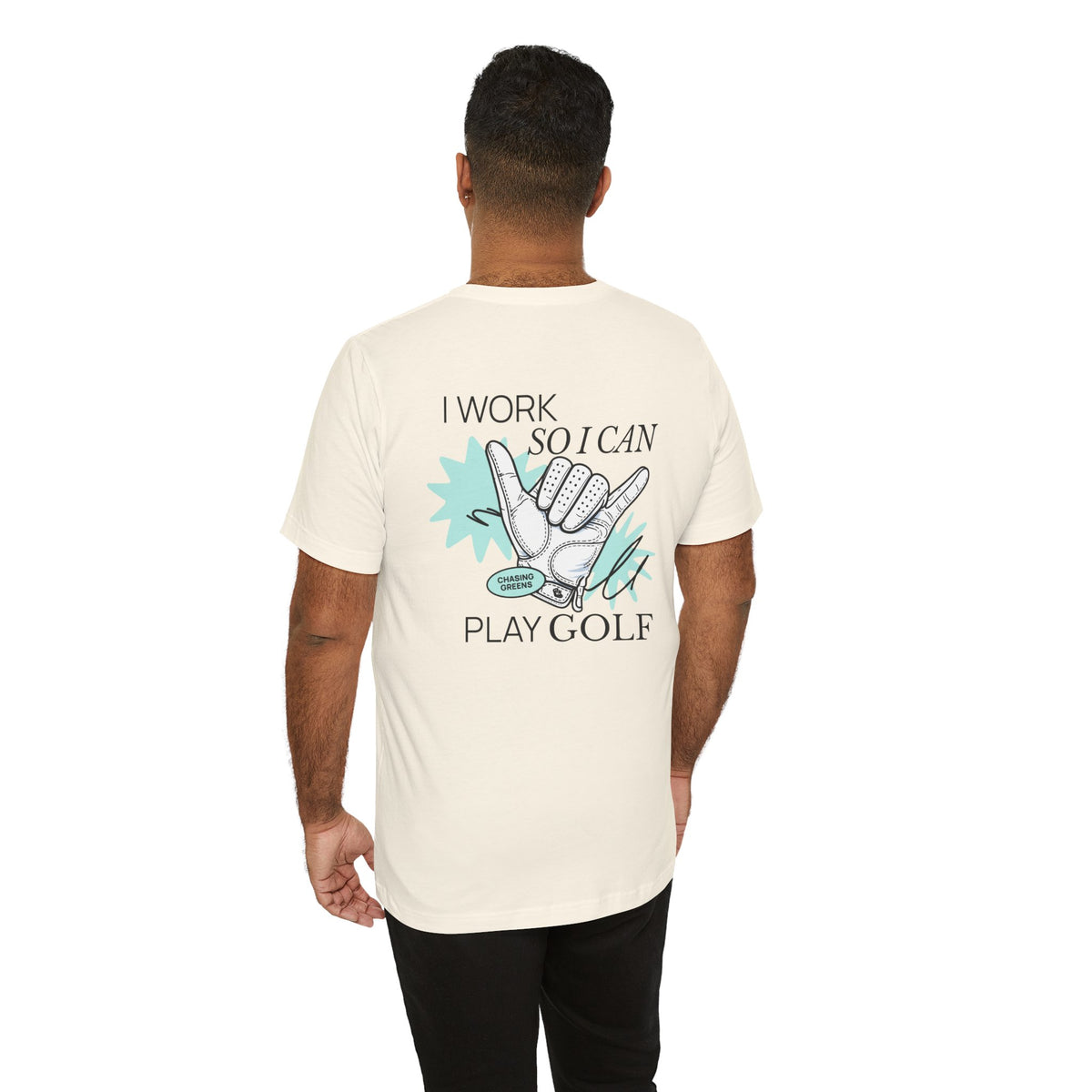 "Work To Golf" Club Tee