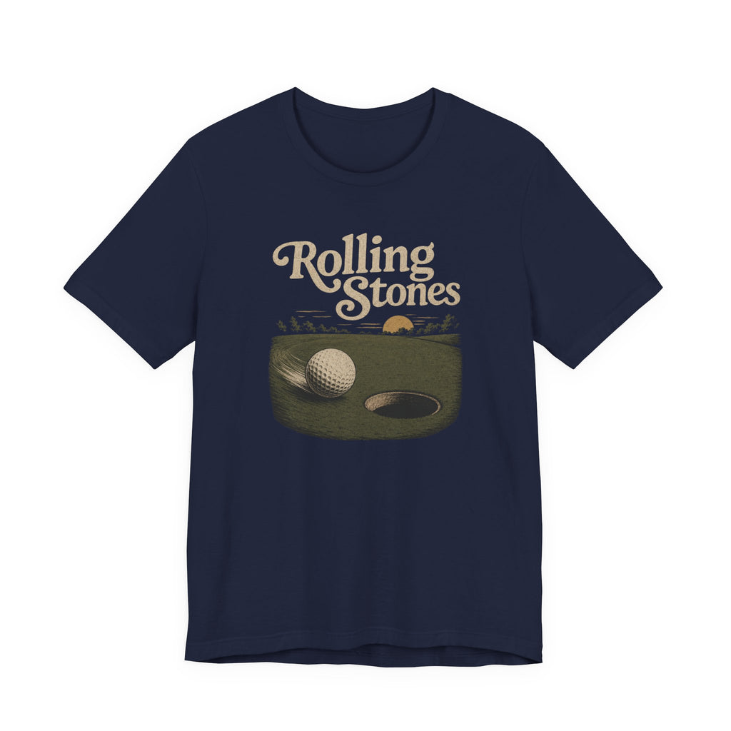 "Rolling Stones" Golf Tee