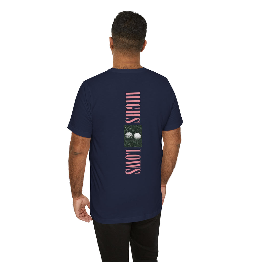 "Highs & Lows" Golf Tee