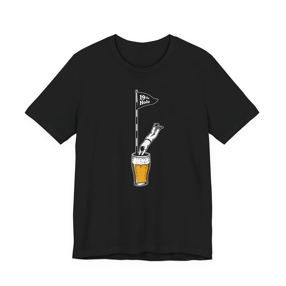 "19th Hole" Golf Tee