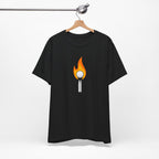"Playing With Fire" Golf Tee