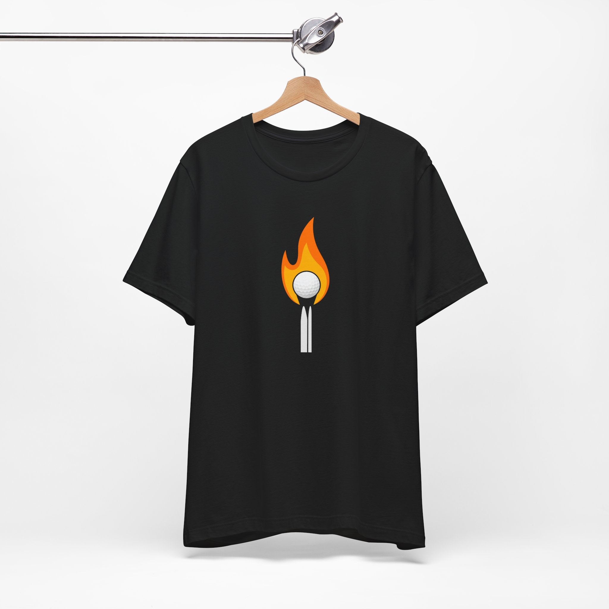 "Playing With Fire" Golf Tee