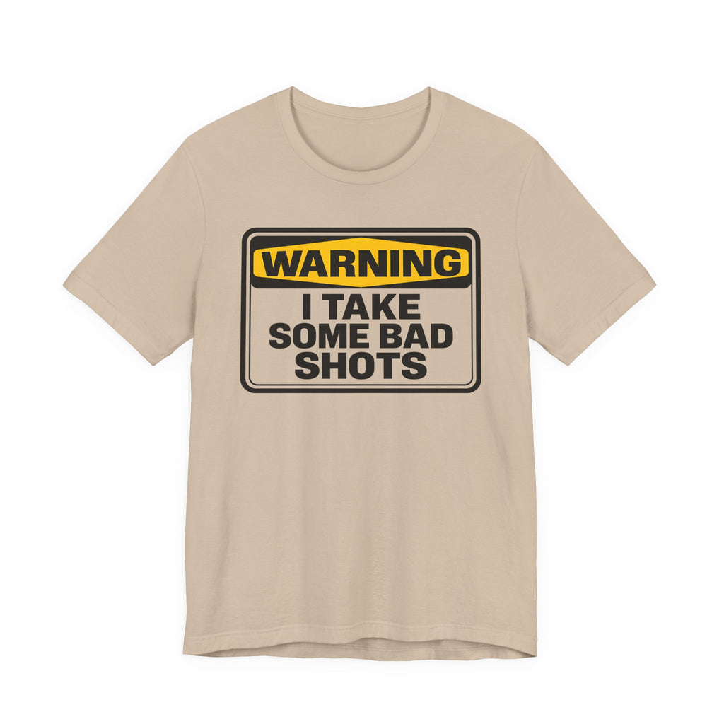 "Warning" Golf Tee