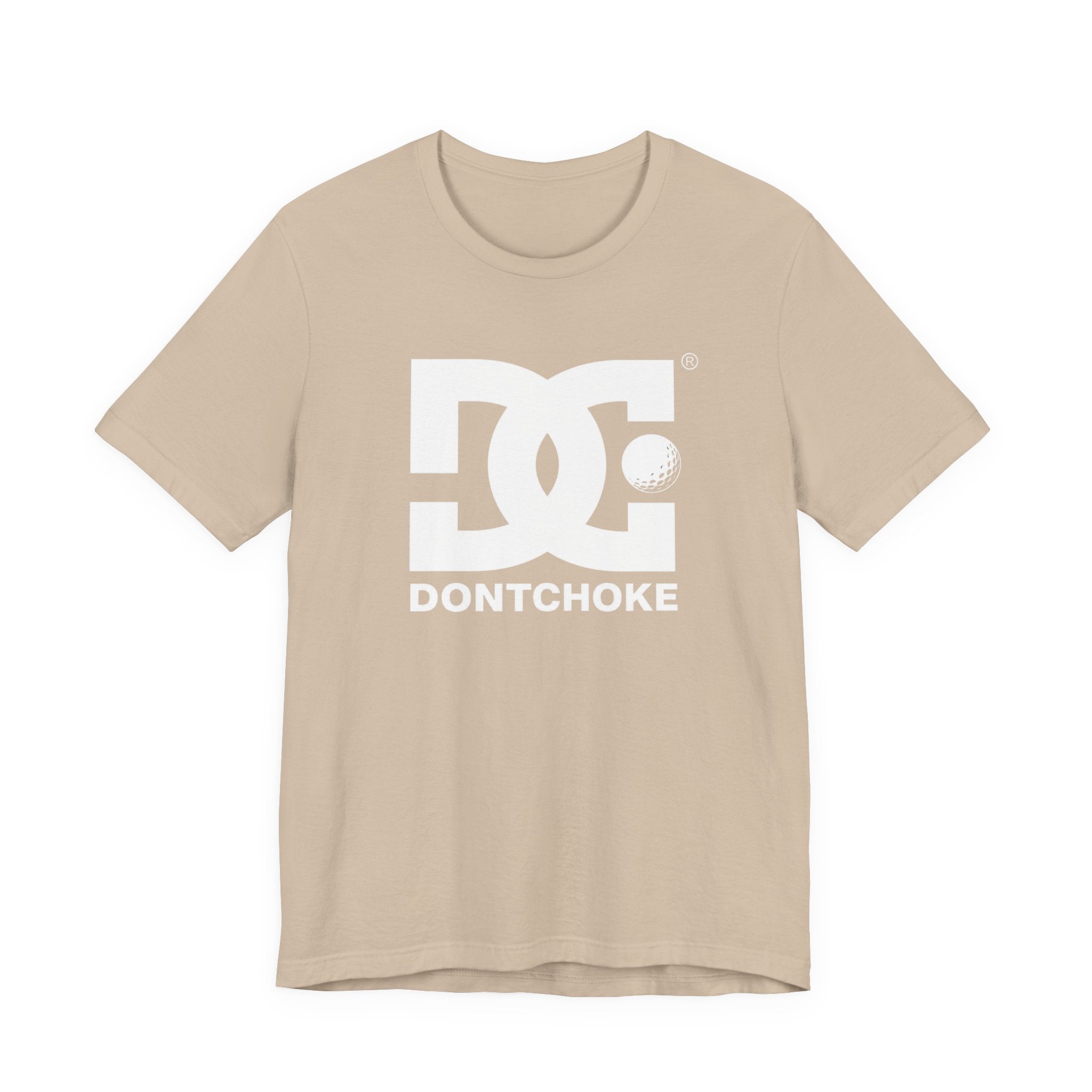 The "Don't Choke" Golf Tee