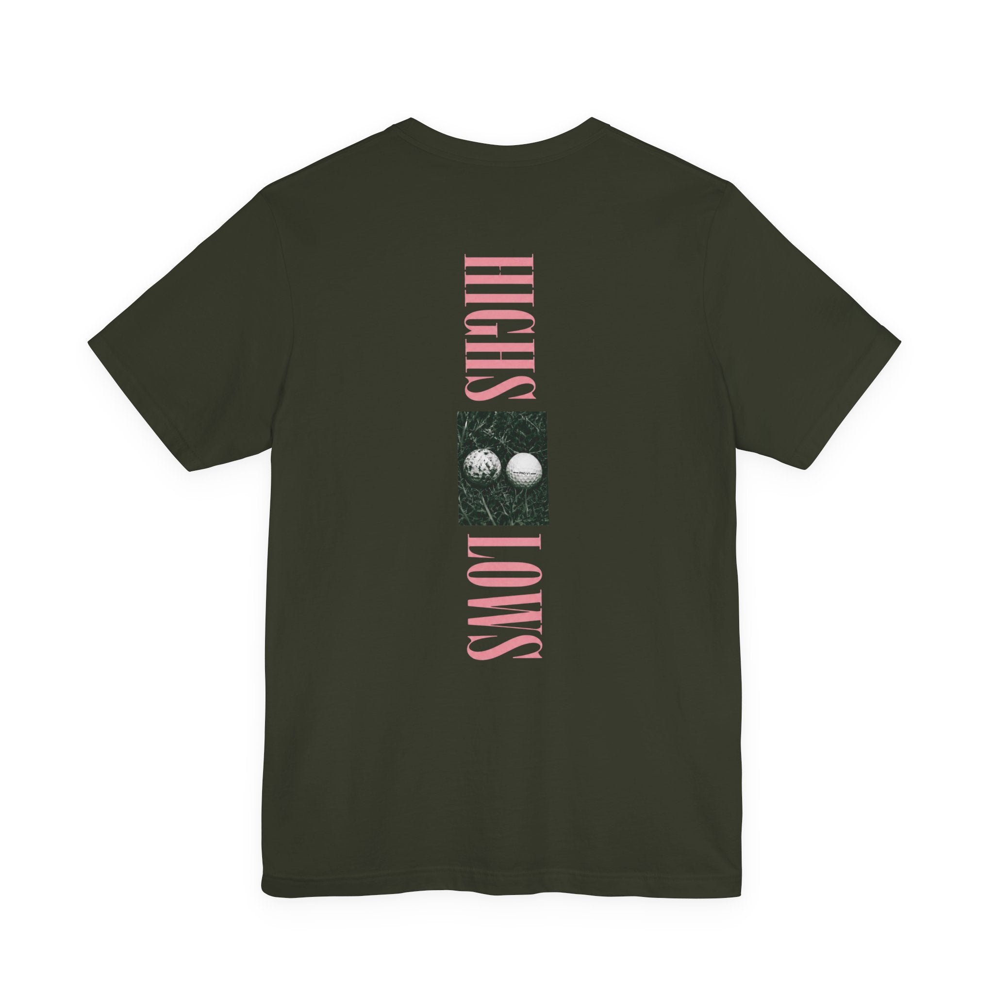"Highs & Lows" Golf Tee