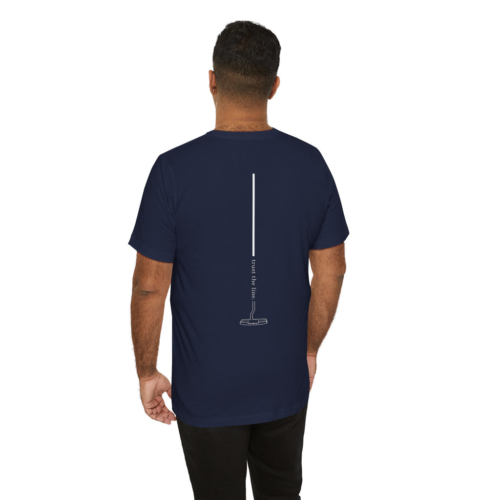 "Trust The Line" Golf Tee