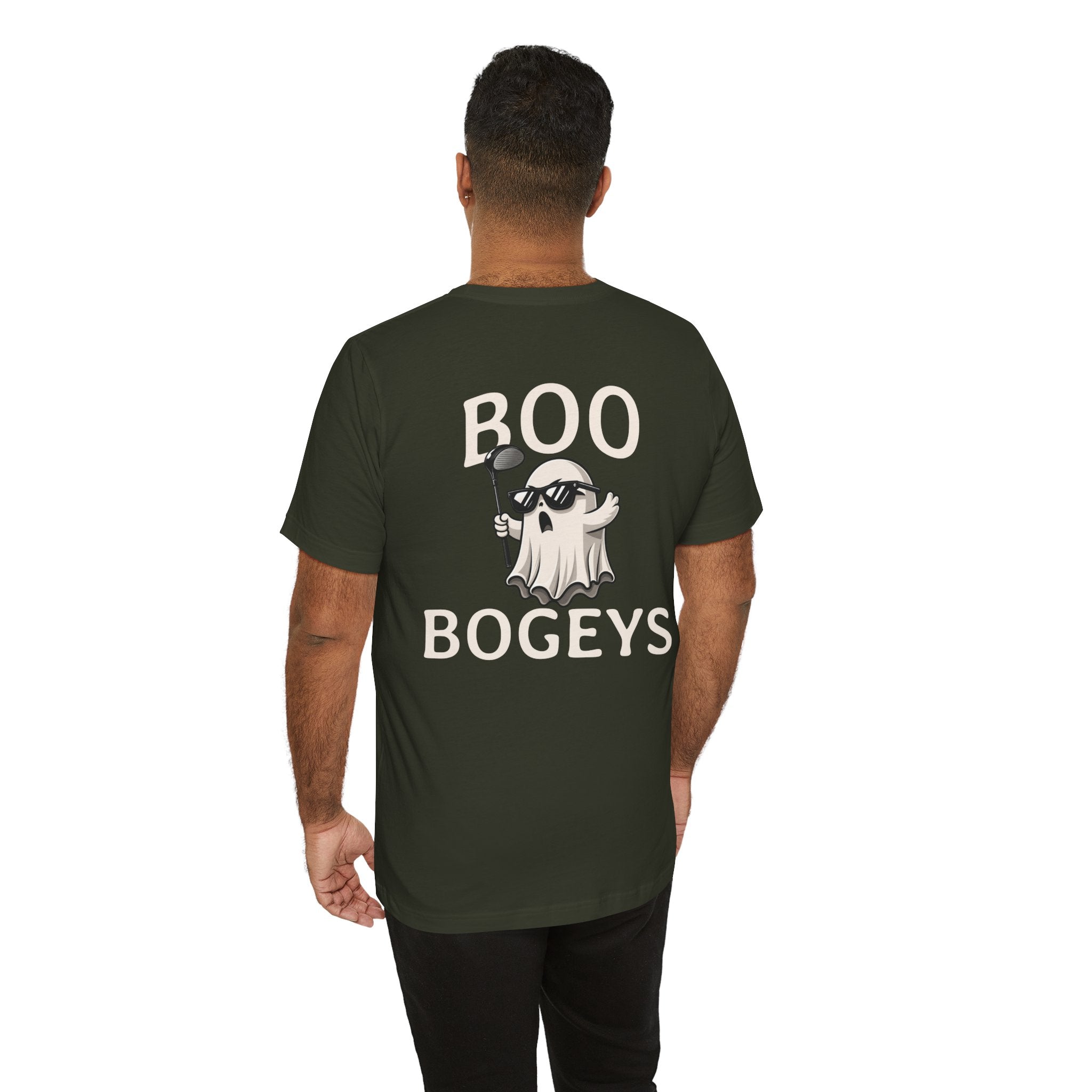 "Boo Bogeys" Golf Tee