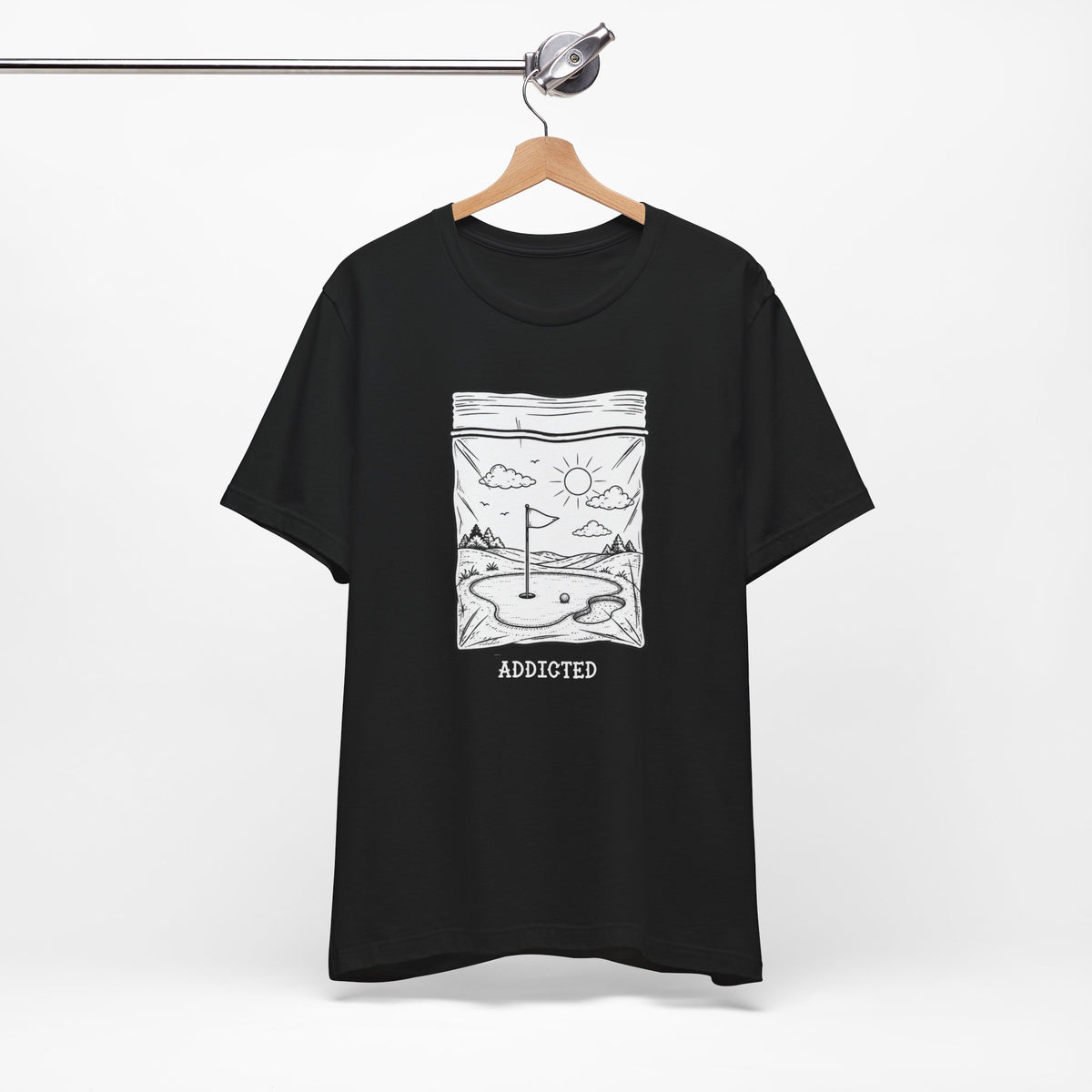 "Golf Addict" Club Tee