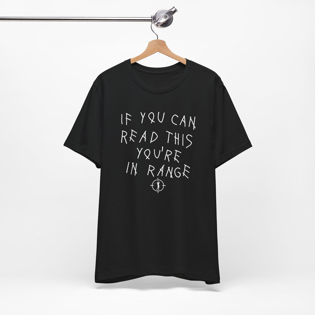 "In Range" Golf Tee