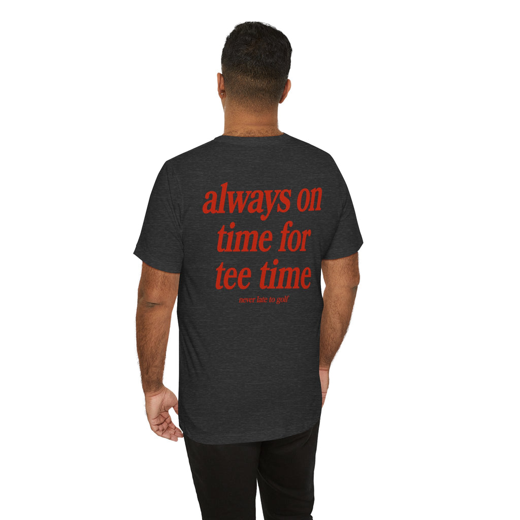 The "Punctual Golfer" Tee