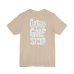 The "Golf Sicko" Golf Tee