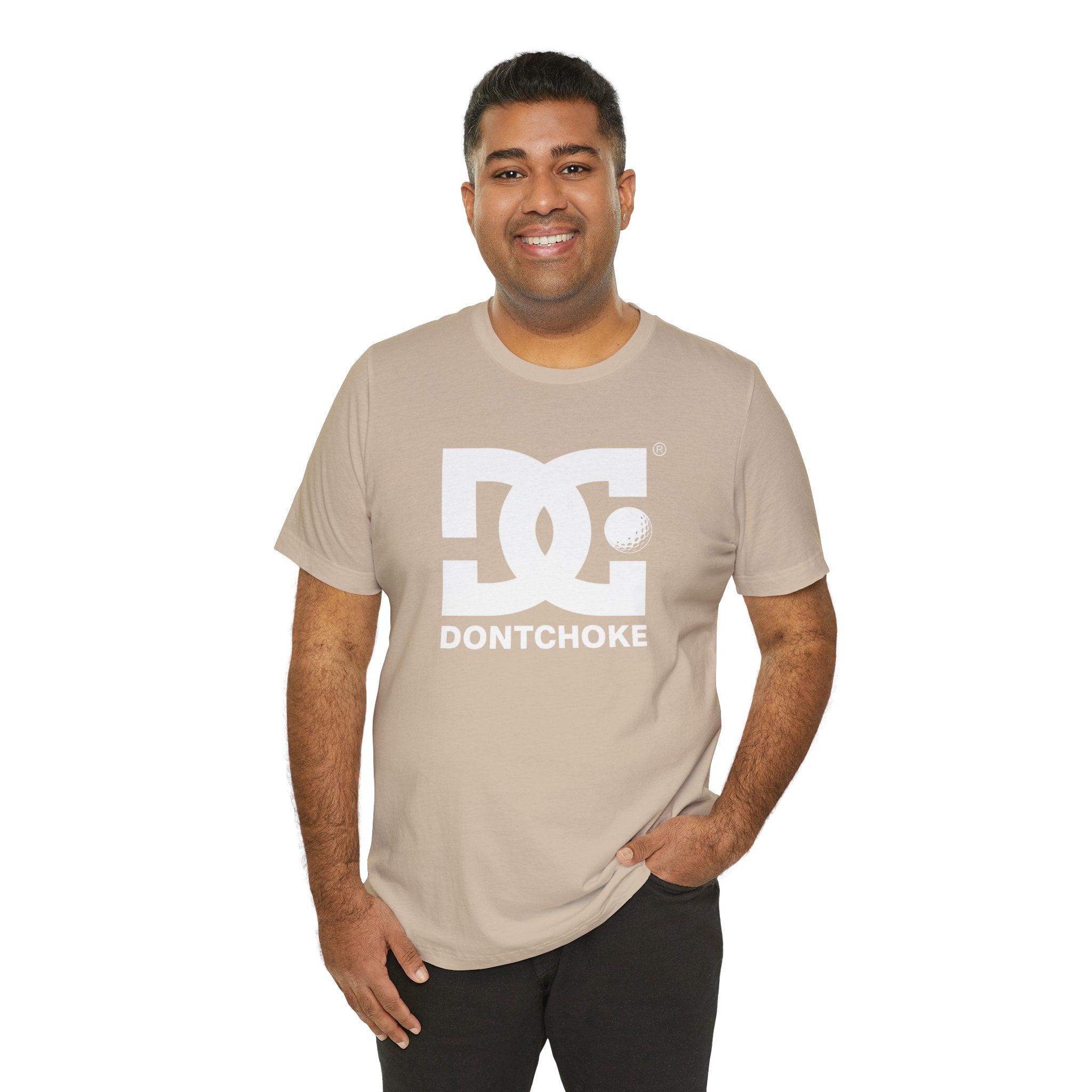 The "Don't Choke" Golf Tee