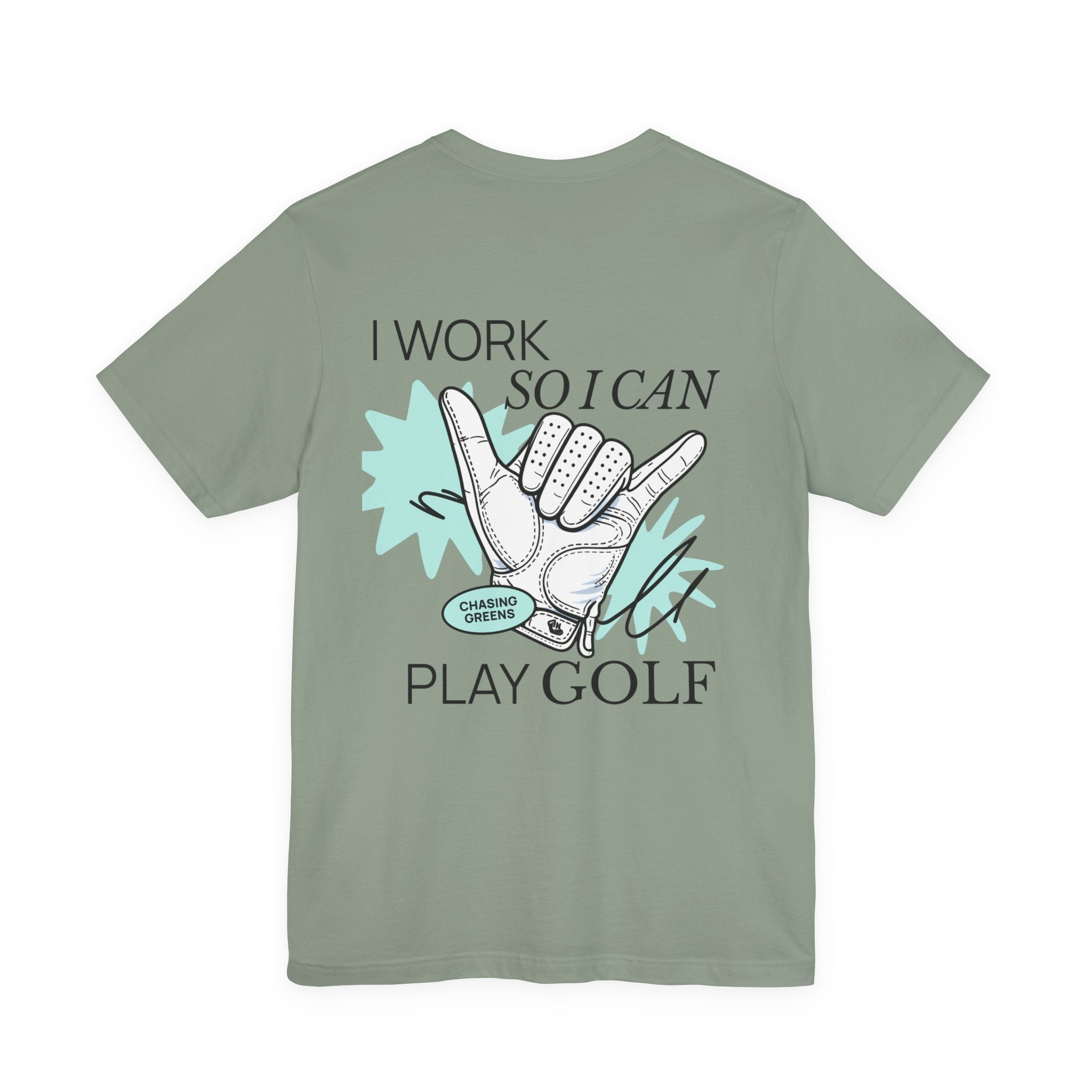 The "Work-to-Play Golfer" Tee