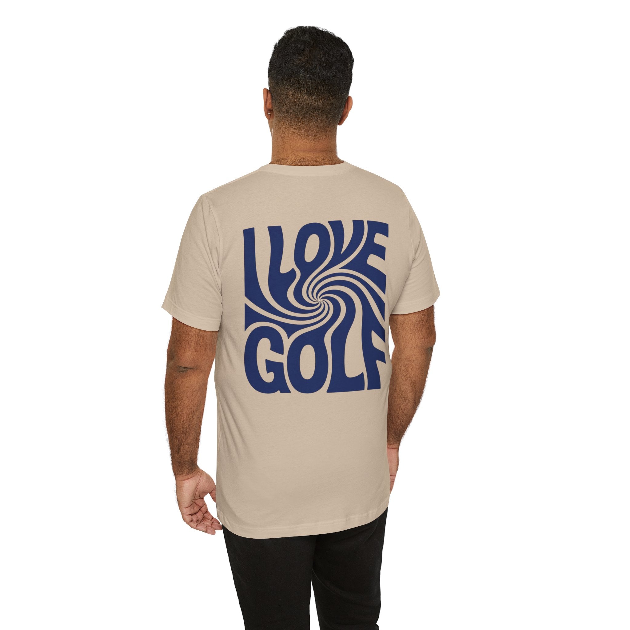 "I Love Golf" Golf Tee