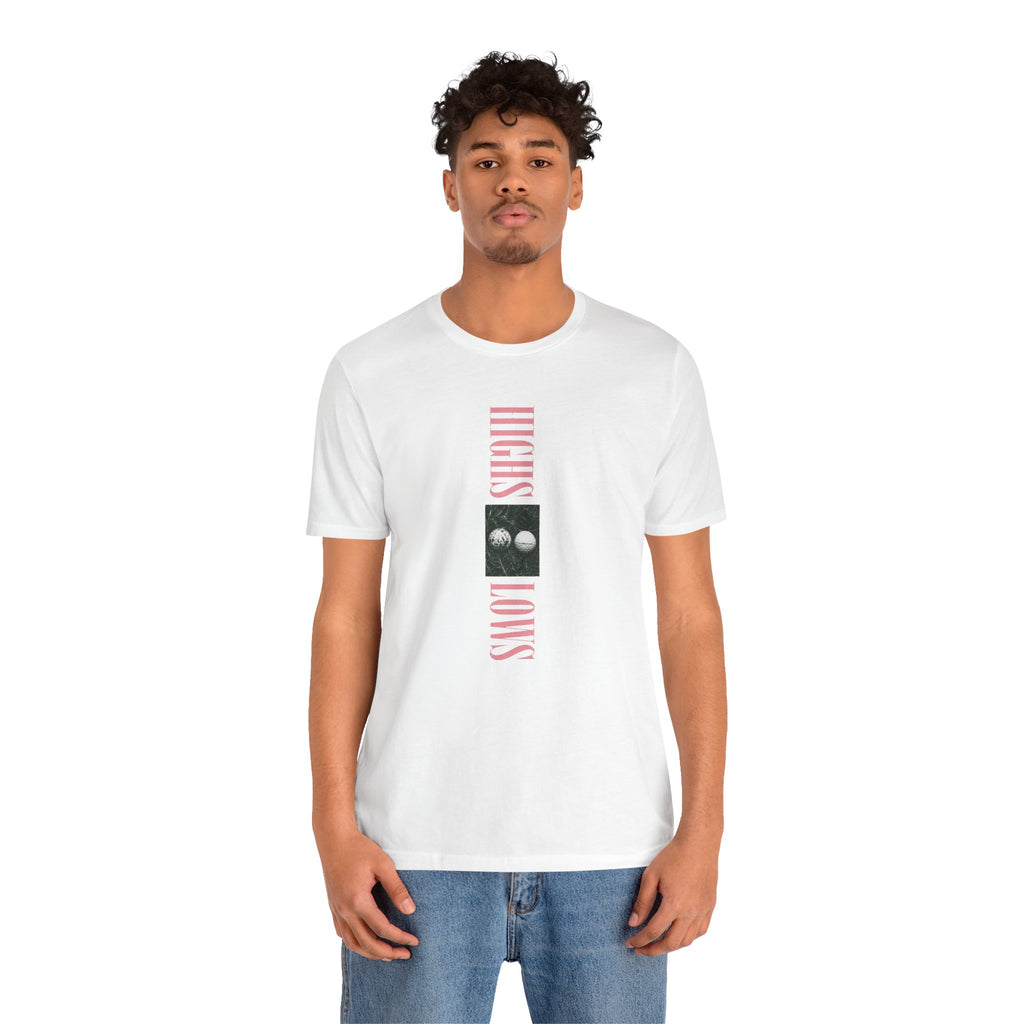 "Highs & Lows" Golf Tee