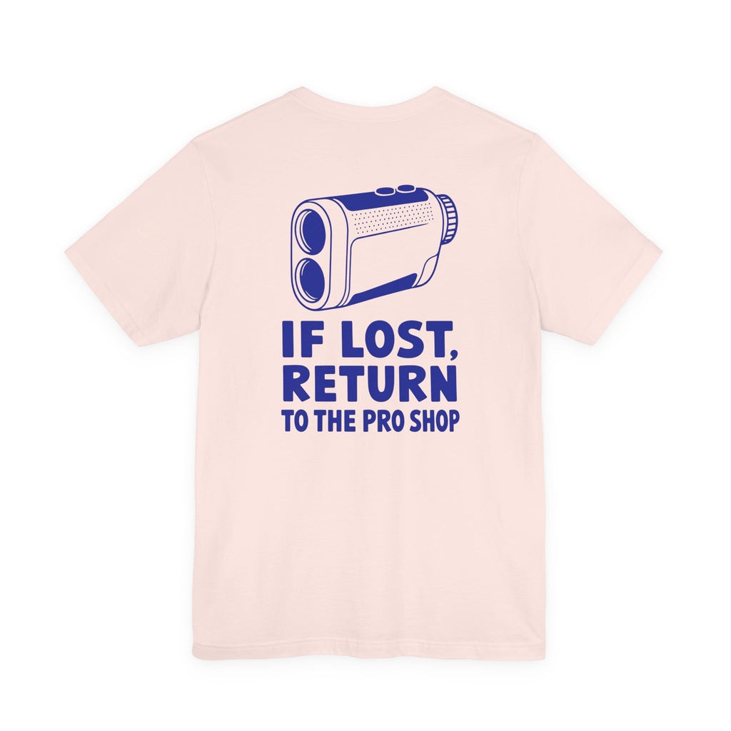 "Lost Rangefinder" Golf Tee