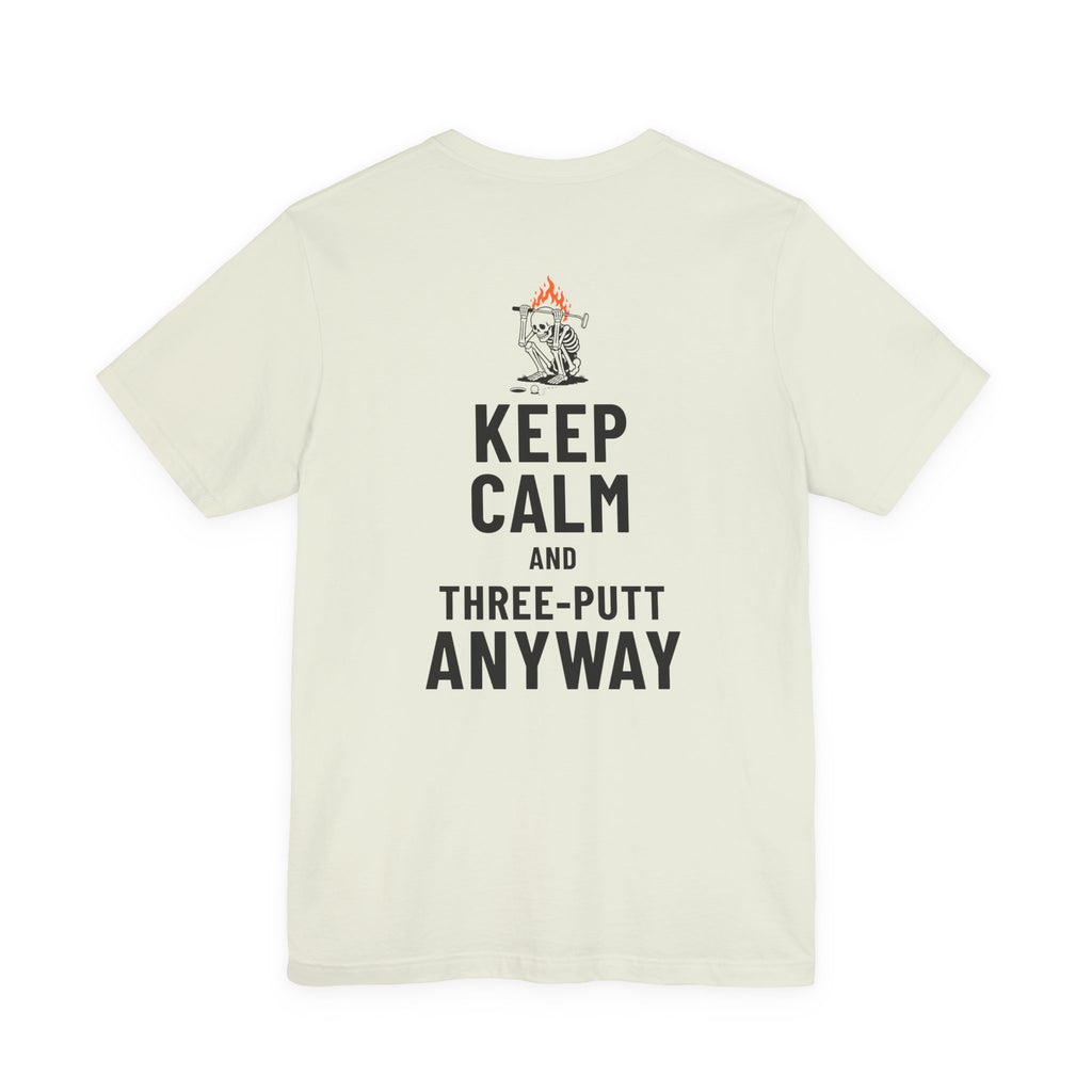"Keep Calm" Golf Tee