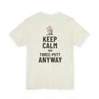 "Keep Calm" Golf Tee