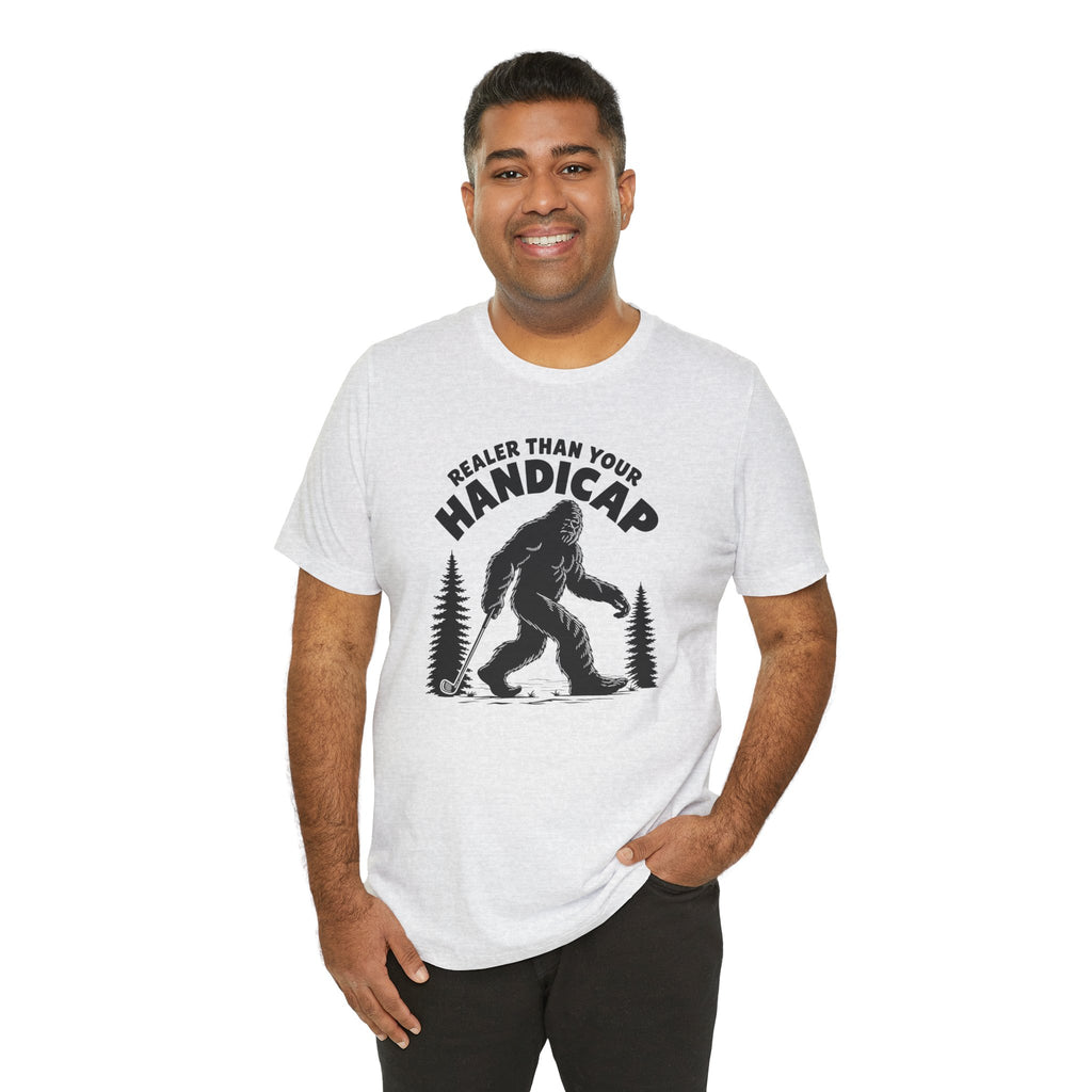 "Real Handicaps" Golf Tee