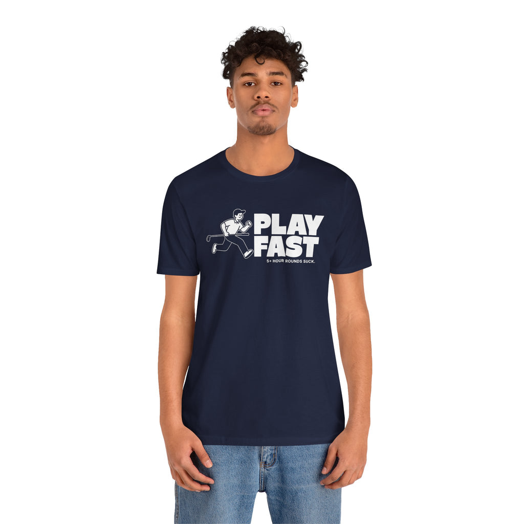 "Play Fast" Golf Tee