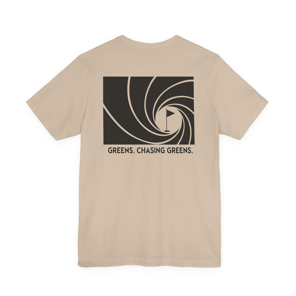 "Greens. Chasing Greens." Tee