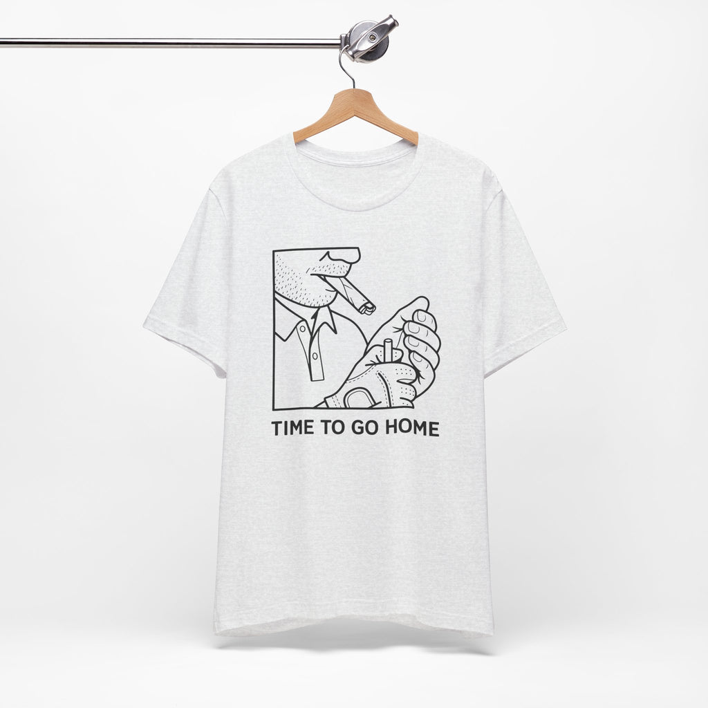"Time To Go Home" Golf Tee