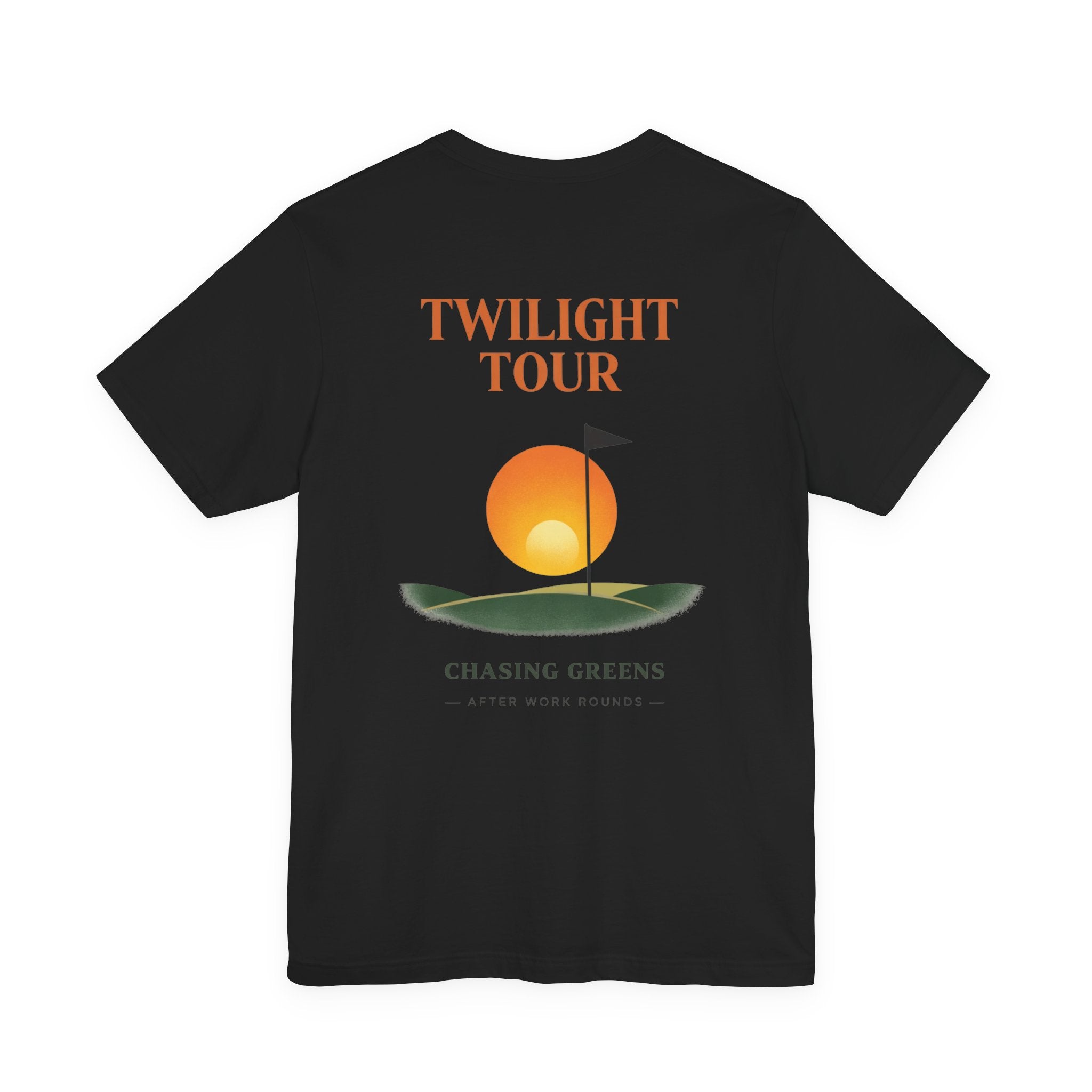 The "Twilight Rounds Golfer" Tee