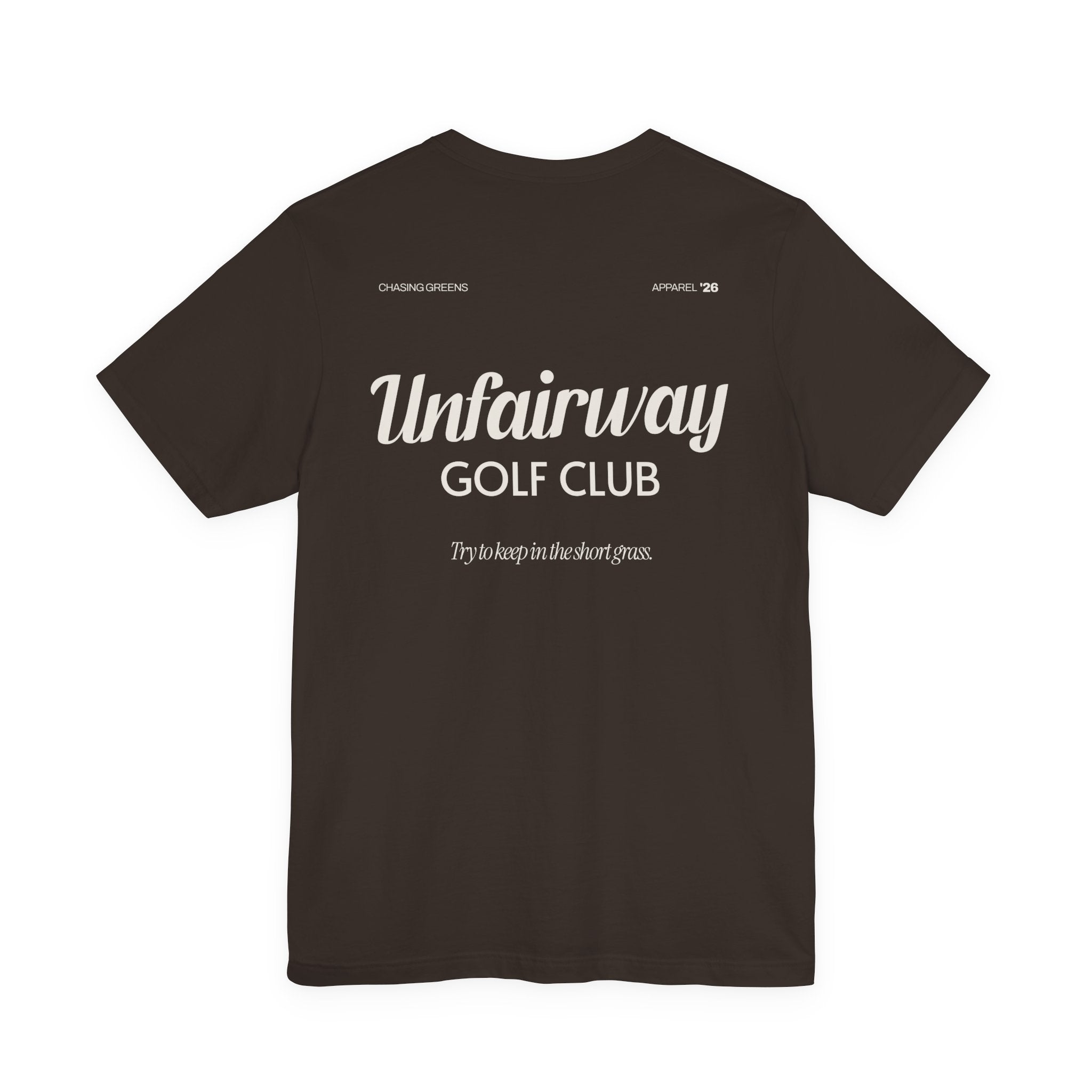The "Unfairway Golfer" Tee