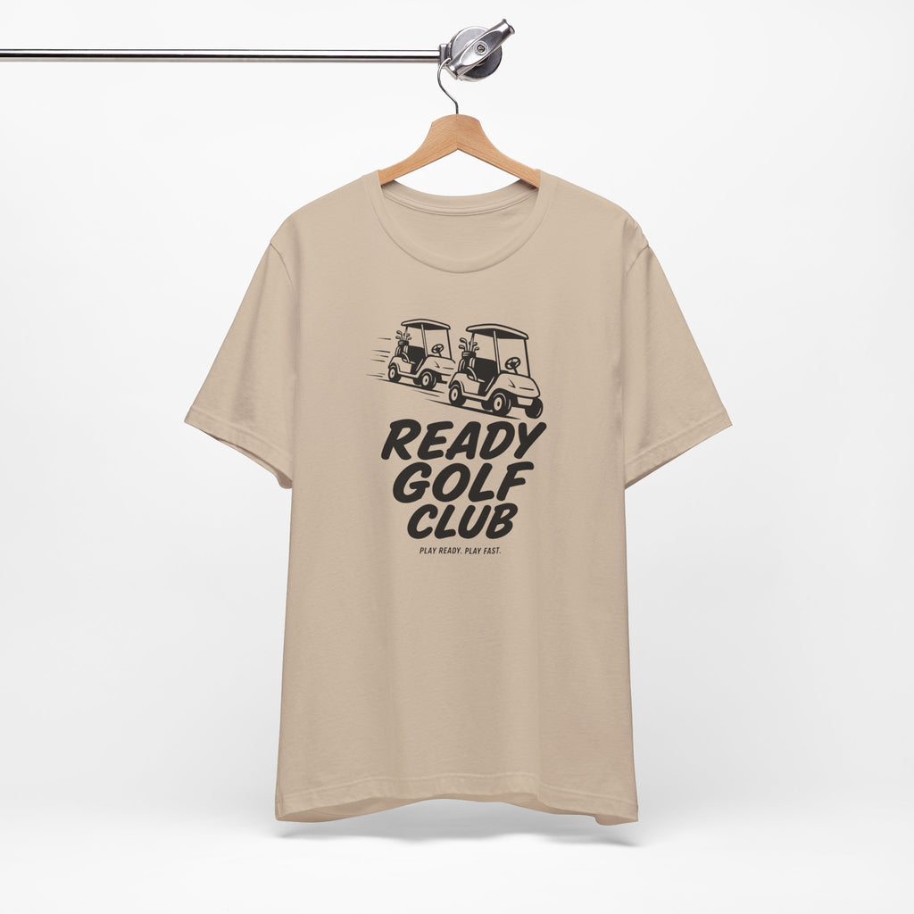 "Ready Golf" Club Tee