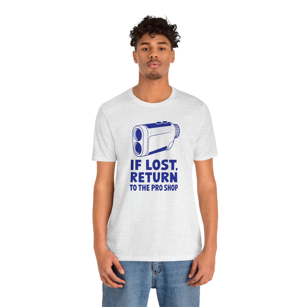"Lost Rangefinder" Golf Tee
