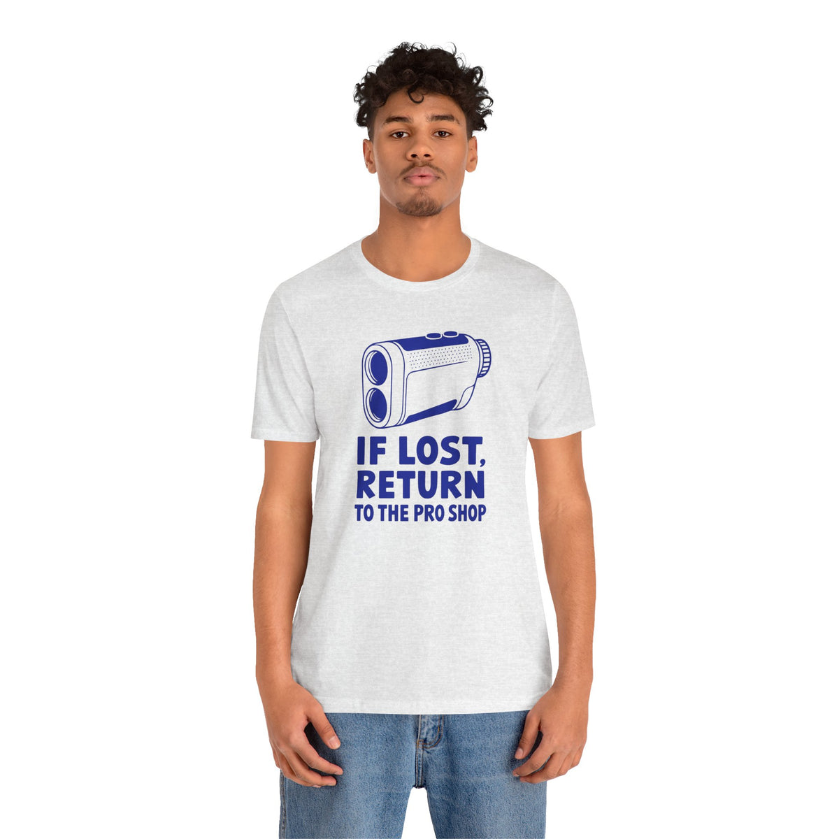 "Lost Rangefinder" Golf Tee