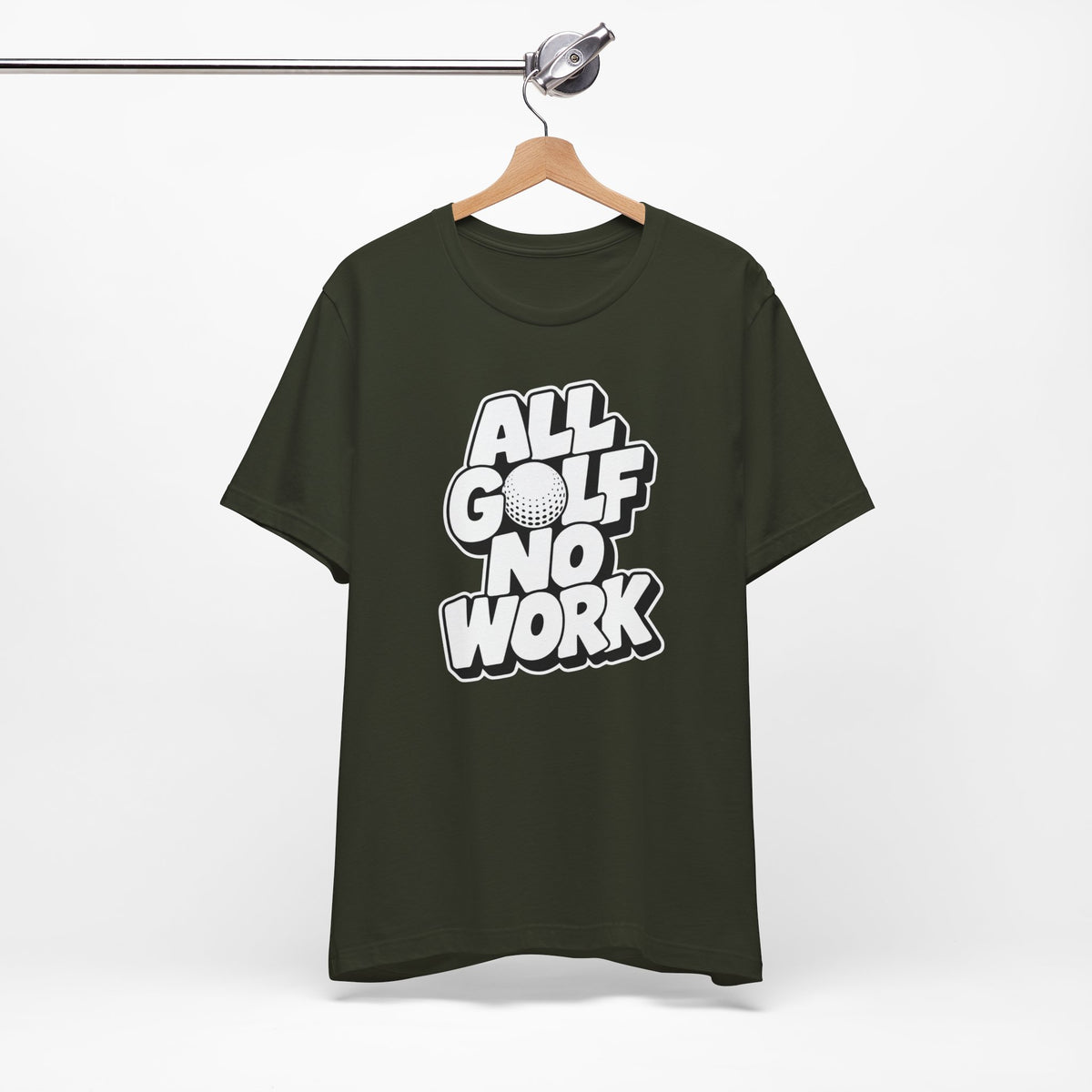 "All Golf No Work" Club Tee
