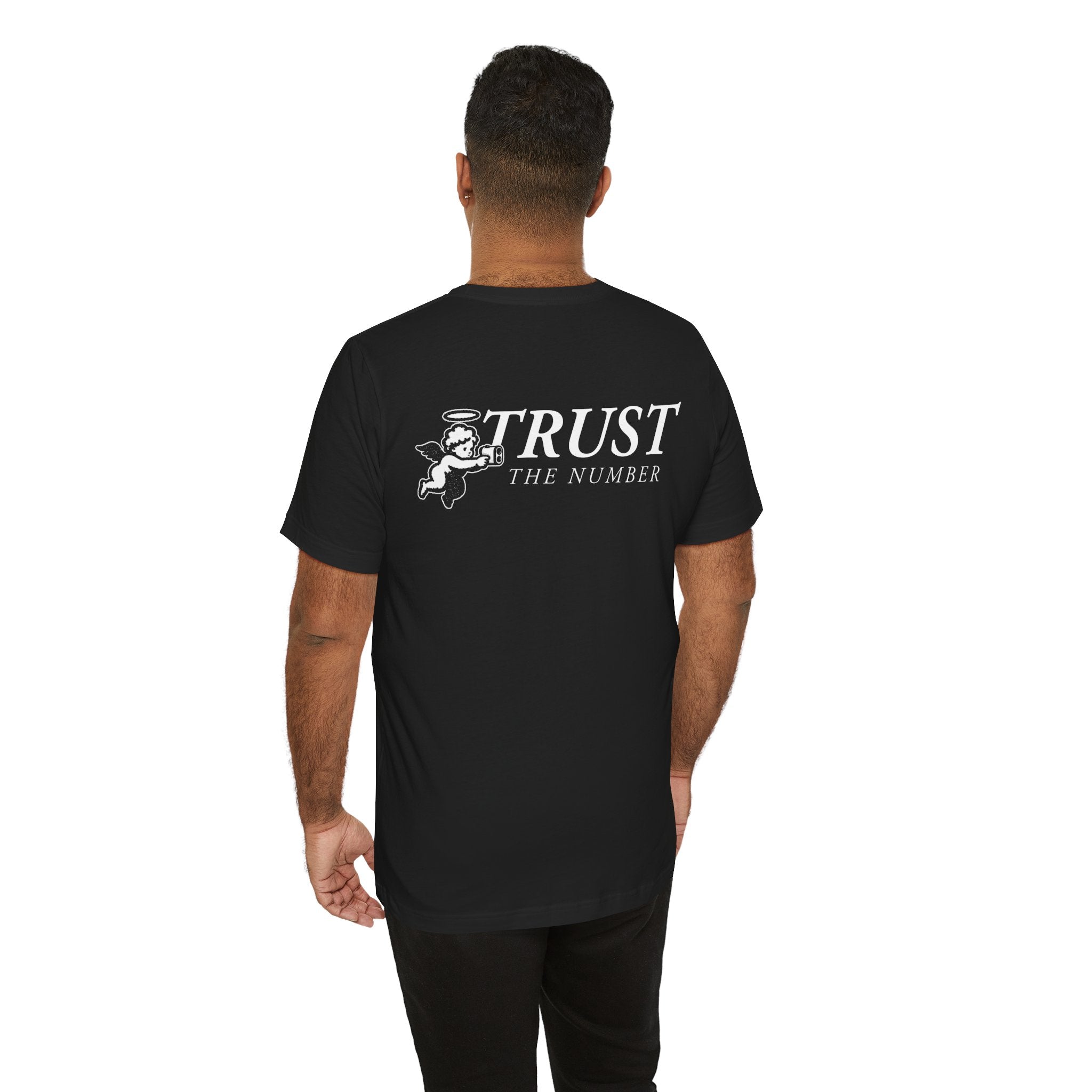 "Trust The Number" Golf Tee
